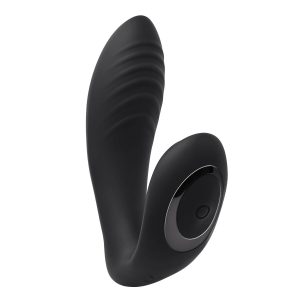 Vibrátor na stimuláciu bodu G Playboy Čierna