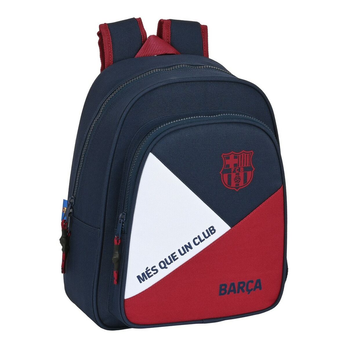 Školský batoh F.C. Barcelona Modrá Hnedočervená (27 x 33 x 10 cm)