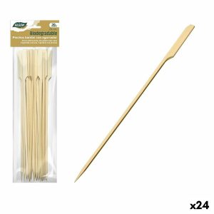 Sada grilovacích ihiel Algon Bambus 20 Kusy 24 cm (24 kusov)