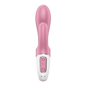 Vibrátor na stimuláciu bodu G Satisfyer Air Pump Bunny 2 Light Ružová