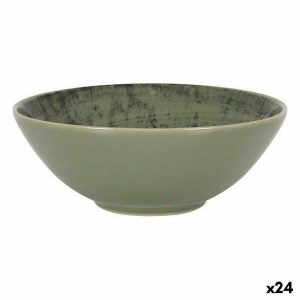 Miska La Mediterránea Aspe zelená Ø 16,3 x 6,1 cm (24 kusov)