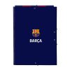 Prospekt F.C. Barcelona Červená Námornícka modrá A4