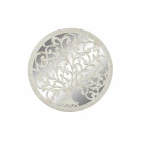 Dekorácia na stenu DKD Home Decor Strom Drevo MDF (90 x 2 x 90 cm)