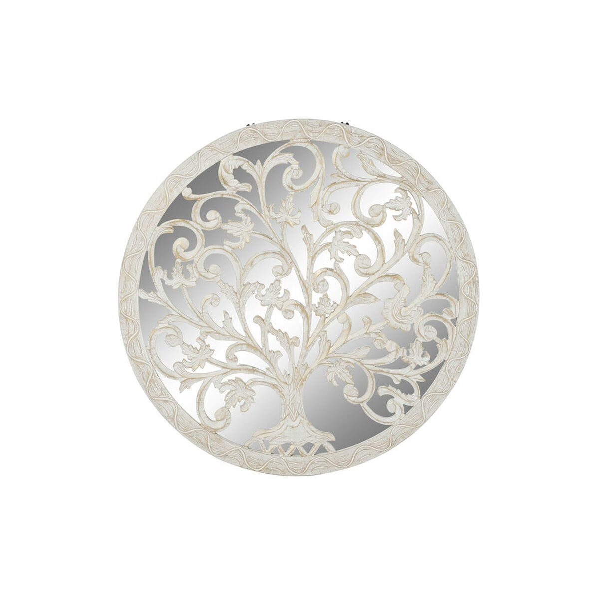 Dekorácia na stenu DKD Home Decor Strom Drevo MDF (90 x 2 x 90 cm)