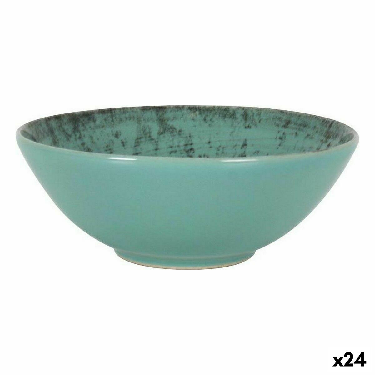 Miska La Mediterránea Aspe Tyrkysový Ø 16,3 x 6,1 cm (24 kusov)