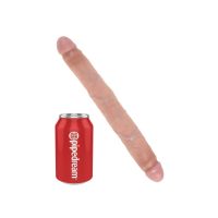 Obojstranné dildo telovej farby 31,5 cm Pipedream King Cock