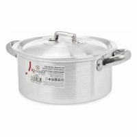 Kastról s pokrievkou Striebristý Aluminium (10 kusov)