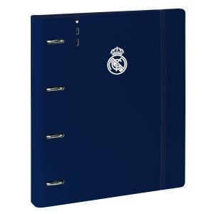 Krúžkové zakladače Real Madrid C.F. Biela Sivá 27 X 32 X 4 cm