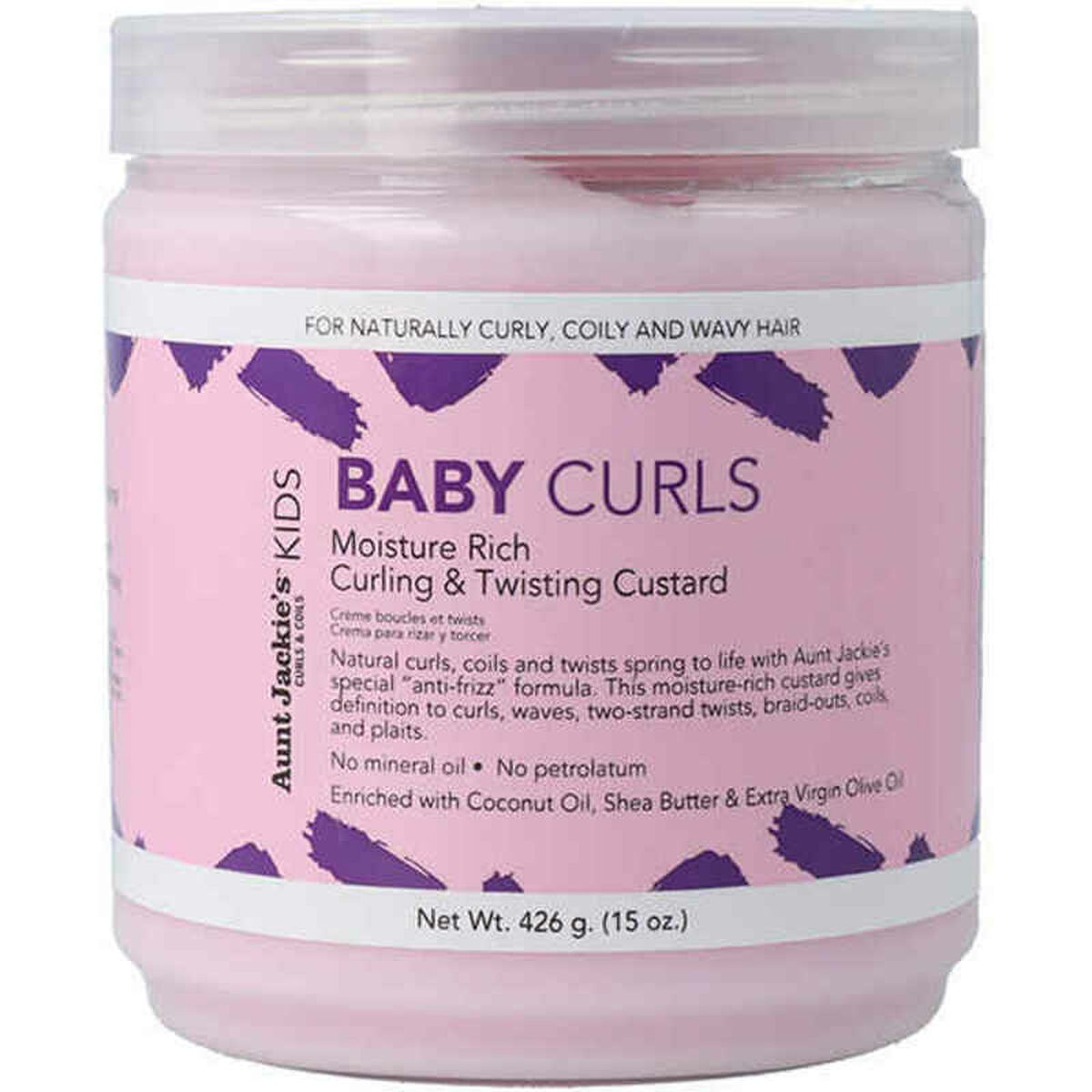Hydratačný krém na kučeravé vlasy Aunt Jackie’s Baby Curls 426 g