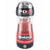 Masturbátor v baterke Endurance Jack Ass Pipedream VIEWTUBE 2 Čierna