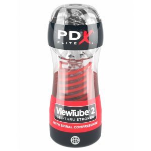 Masturbátor v baterke Endurance Jack Ass Pipedream VIEWTUBE 2 Čierna