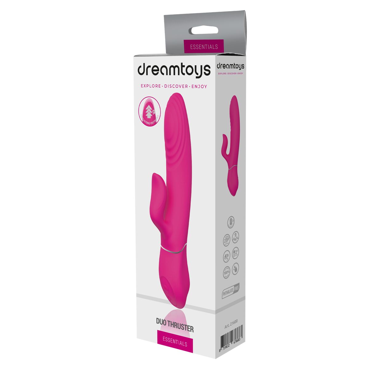 Vibrátor na stimuláciu bodu G Dream Toys Essentials Ružová