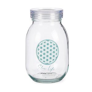 Loď Slow Life Transparentná Sklo (1800 ml) (4 kusov)