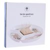 Tácka na chuťovky DKD Home Decor 23,5 x 23,5 x 3 cm zelená Kamenina