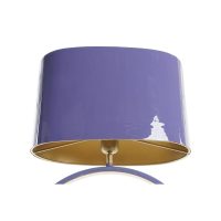 Stolná lampa DKD Home Decor Modrá Železo 50 W (41 x 20 x 71 cm)