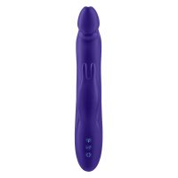 Vibrátor na stimuláciu bodu G FemmeFunn BOOSTER RABBIT XL Purpurová