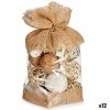 Dekoratívna guľa Biela Gaštanová 13 x 29 x 13 cm (12 kusov)