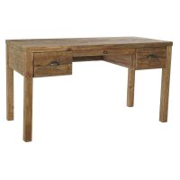 Písací stôl DKD Home Decor Prírodná recyklované Drevo 136 x 67 x 76 cm