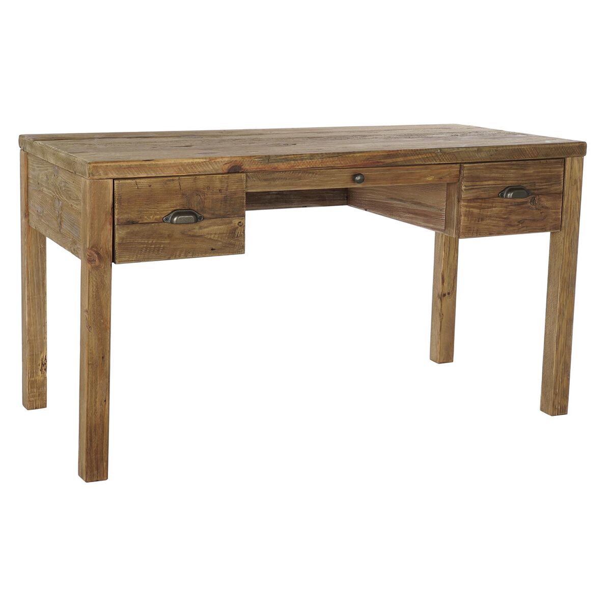 Písací stôl DKD Home Decor Prírodná recyklované Drevo 136 x 67 x 76 cm