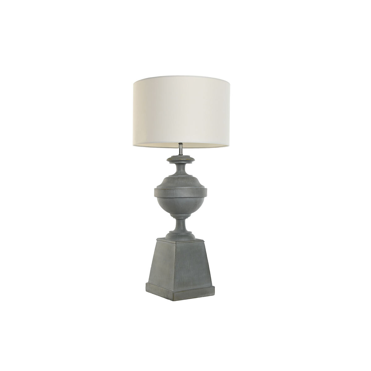 Stolná lampa Home ESPRIT Biela Sivá Živica 35,5 x 35,5 x 79 cm