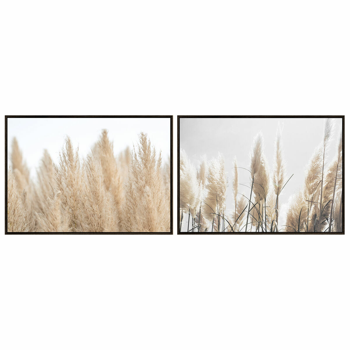 Maľba DKD Home Decor 123 x 4,5 x 83 cm 83 x 4,5 x 122,5 cm Štetec Cottage (2 kusov)