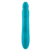 Vibrátor na stimuláciu bodu G FemmeFunn BOOSTER RABBIT XL Modrá