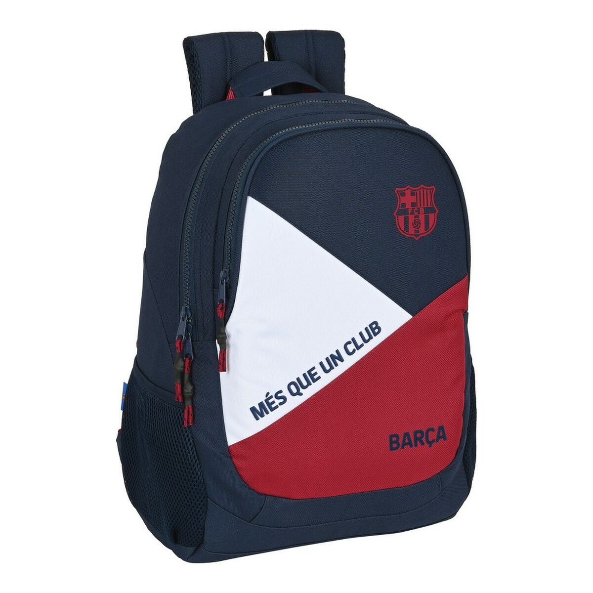Školský batoh F.C. Barcelona Modrá Hnedočervená (32 x 44 x 16 cm)