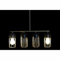 Stropné svetlo DKD Home Decor Čierna Zlatá 220 V 50 W (60 x 11 x 26 cm)
