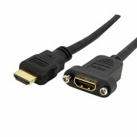 HDMI Kábel Startech HDMIPNLFM3           Čierna