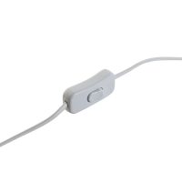 Stolná lampa Home ESPRIT Biela Papier Železo 50 W 220 V 30 x 30 x 53 cm