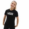 Detské Tričko s krátkym rukávom Vans Flying V Čierna