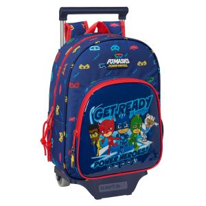 Školská taška na kolieskach PJ Masks Ready Námornícka modrá 26 x 34 x 11 cm