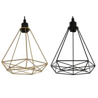 Stropné svetlo Home ESPRIT Čierna Zlatá Kov 50 W 28 x 27 x 34 cm (2 kusov)