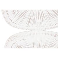 Dekorácia na stenu Home ESPRIT Biela Moderný Starožitný povrch 89 x 2,5 x 89 cm