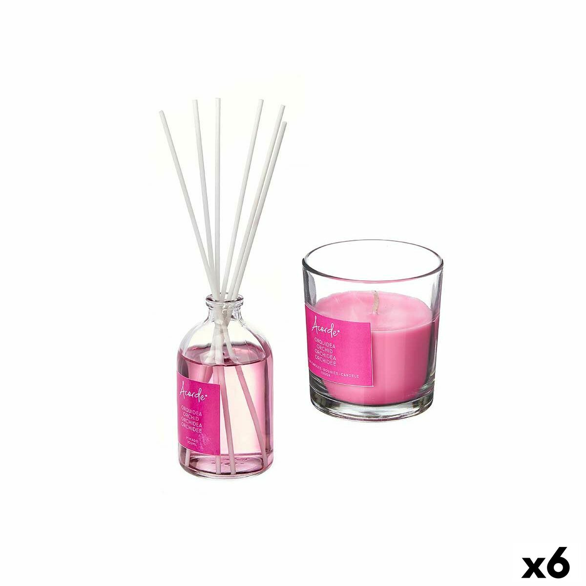 Sada osviežovačov vzduchu 100 ml Orchidea (6 kusov)
