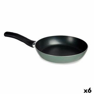 Panvica 28 cm zelená Aluminium (6 kusov)