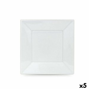 Sada znovu použiteľných tanierov Algon Biela Plastické 23 x 23 x 1,5 cm (36 Kusov)