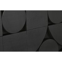 Dekorácia na stenu Home ESPRIT Čierna Abstraktný Moderný 81 x 3,8 x 117 cm
