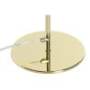 Stolná lampa Home ESPRIT Biela Zlatá Kov 220 V 28 x 18 x 46 cm