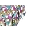 Dekorácia na stenu Home ESPRIT Viacfarebná Jašterička 25 x 6,5 x 51 cm