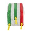Trojitý peračník Benetton Pop Sivá (21 x 8 x 8 cm)
