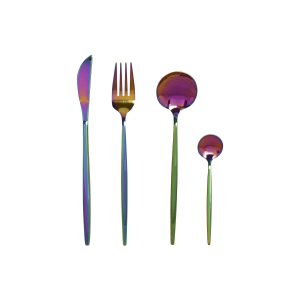 Príbory Home ESPRIT Nerezová oceľ 3 x 1,5 x 13 cm 16 Kusy