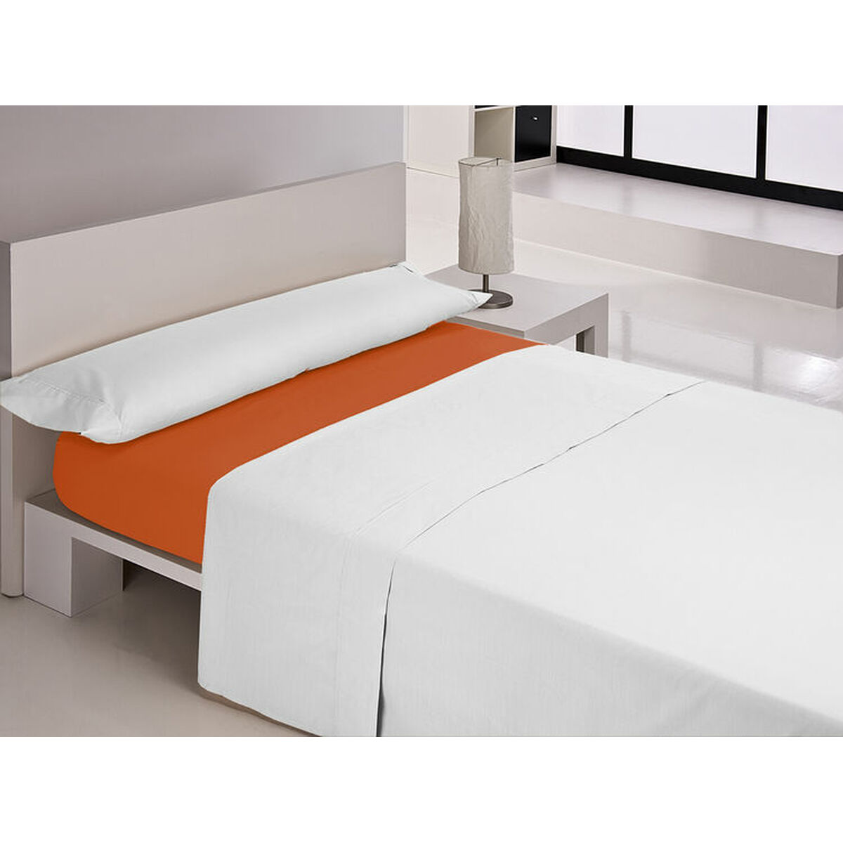 Nastaviteľná plachta Happy Home MIX COLORS Oranžová 150 cm posteľ