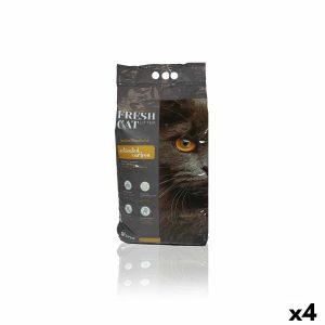 Piesok pre mačky Gloria Premium Aktívne uhlie 5 kg 4 kusov