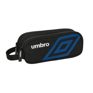 Dvojitý peračník Umbro Flash Čierna 21 x 8 x 6 cm