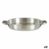 Panvica Striebristý Aluminium 29 x 5 x 38 cm (12 kusov)
