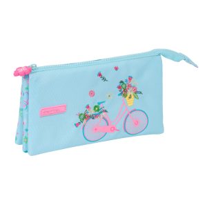 Školské púzdro Safta Bicicleta Modrá 22 x 12 x 3 cm