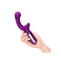 Vibrátor na stimuláciu bodu G Le Wand Xo Purpurová