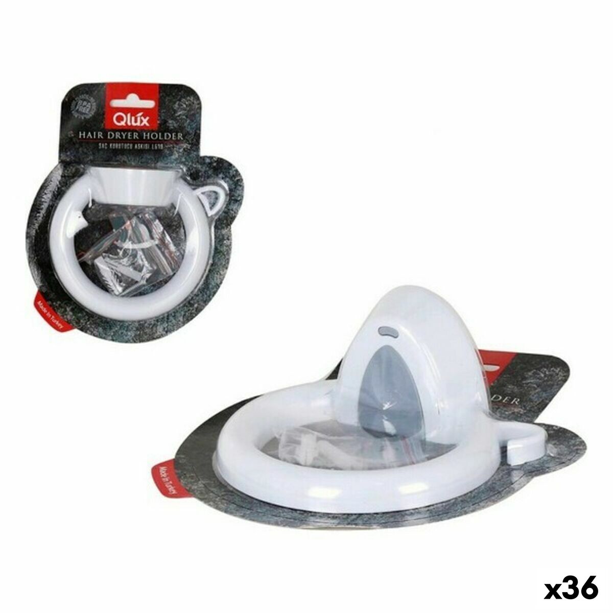Door Hanger Qlux 138218 Plastické 12,5 x 11 x 6 cm (36 Kusov) (12,5 x 11 x 6 cm)