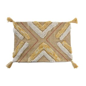 Poťah na vankúš DKD Home Decor 60 x 1 x 40 cm Žltá